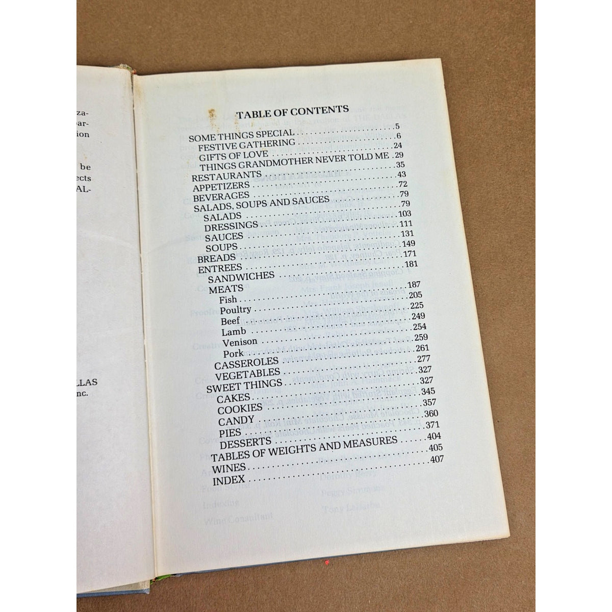 1979 Dallas Junior League Cookbook - Vintage Texas Recipes & Entertaining