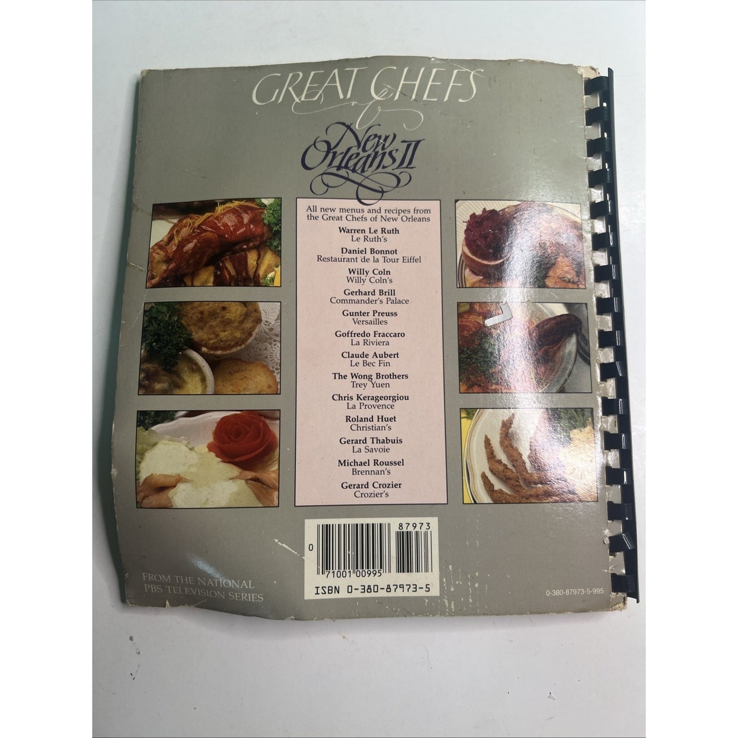 Great Chefs of New Orleans II - Paperback By Great Chefs 1984 Imperfect