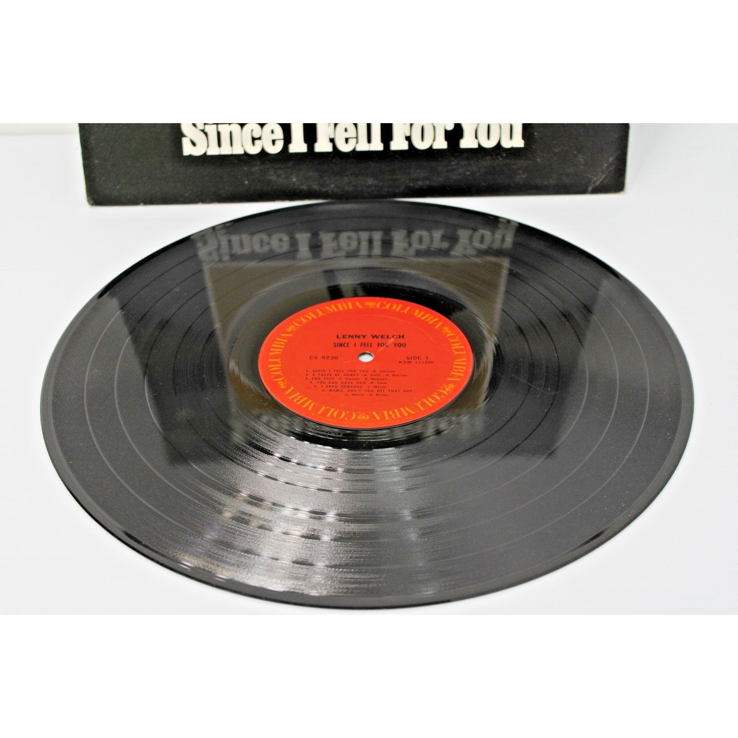 Lenny Welch- Since I Fell For You, 1964 Columbia CS-9230 Stereo Vinyl LP, EX