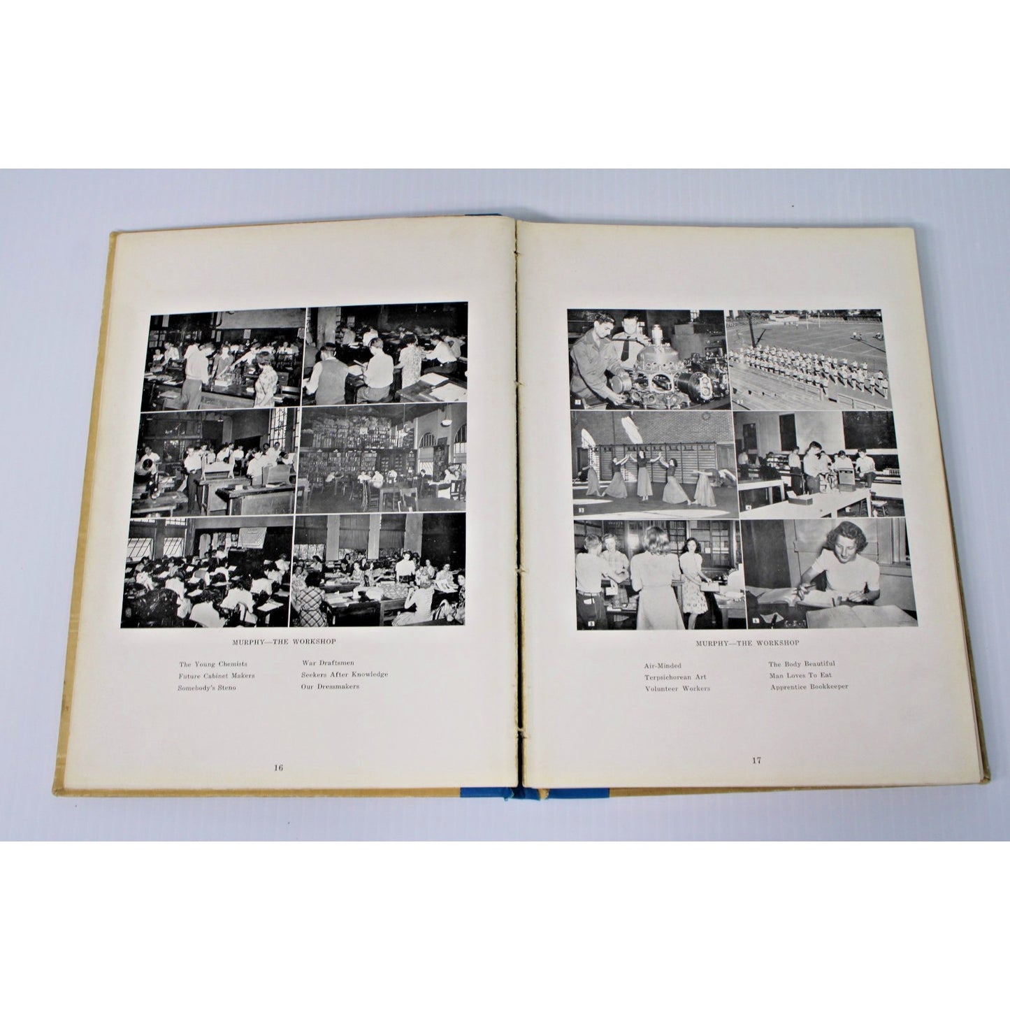 1943 Mohian Murphy High School Yearbook Mobile AL Alabama- WWII Era