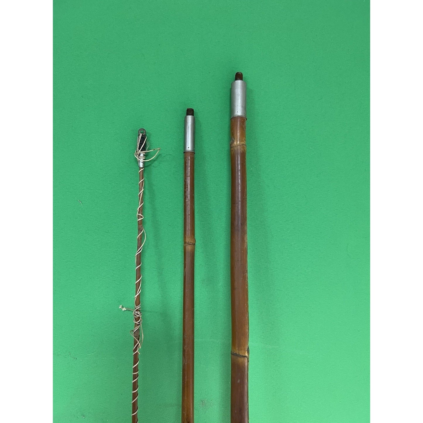 Vintage Heddon 12’ Bamboo Fishing Rod Pole