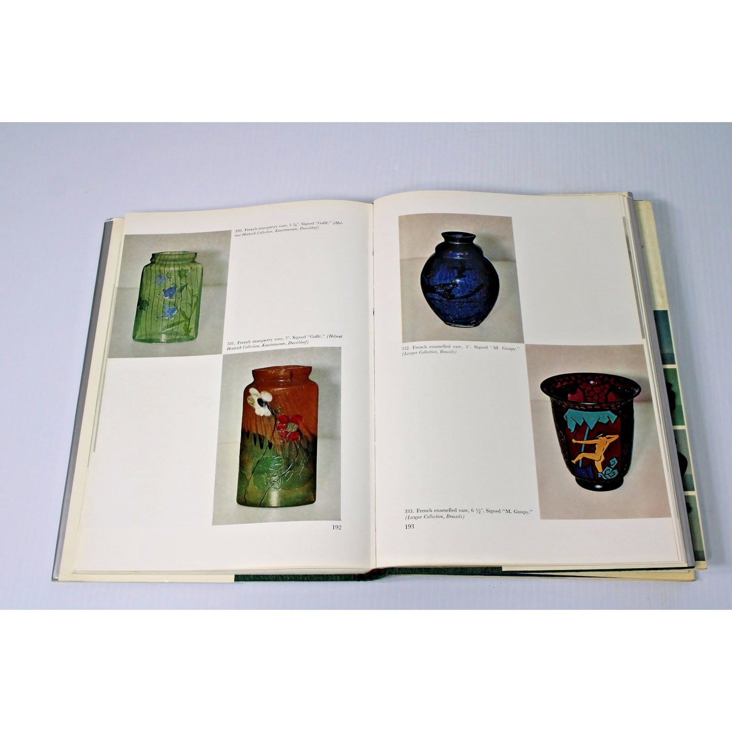 2 Signed Ray & Lee Grover 1st Editions: Art Glass Nouveau & European Art Glass
