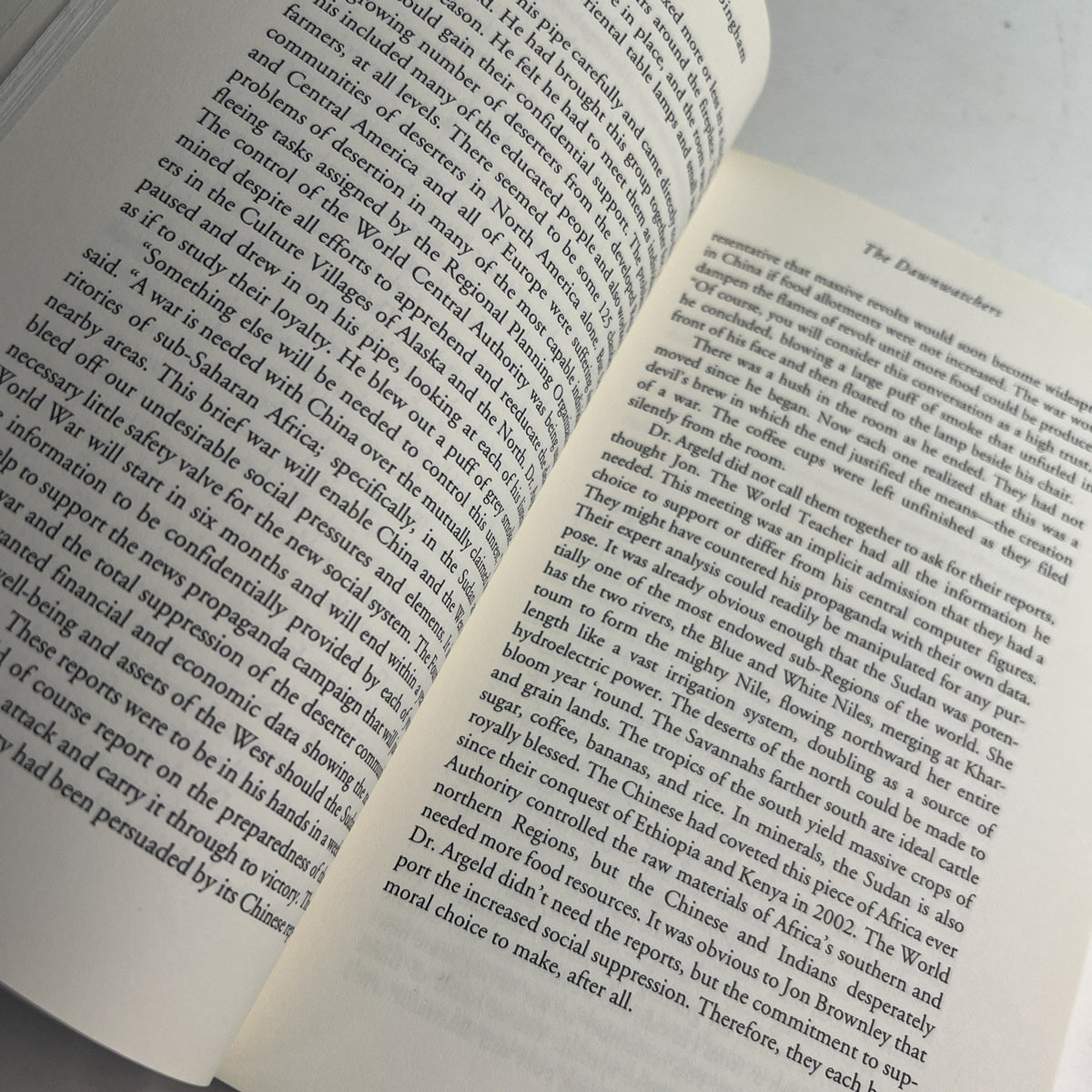 THE DAWNWATCHERS: A NOVEL OF THE TWENTY-FIRST CENTURY By Hiram A. Bingham PB