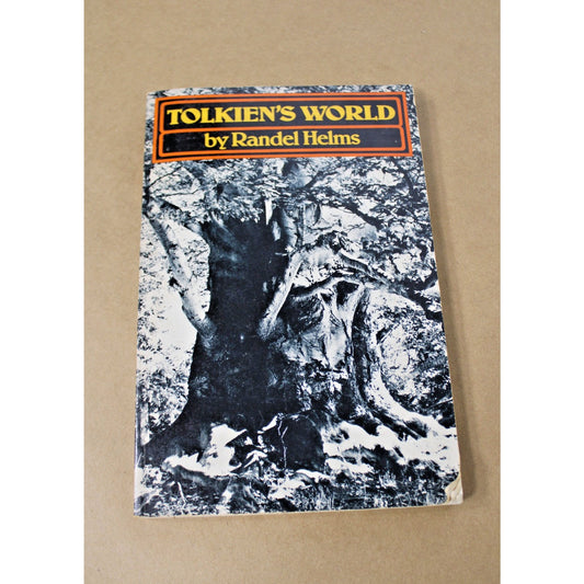 Tolkien's World by Randel Helms, 1974 Vintage Softcover, VG+
