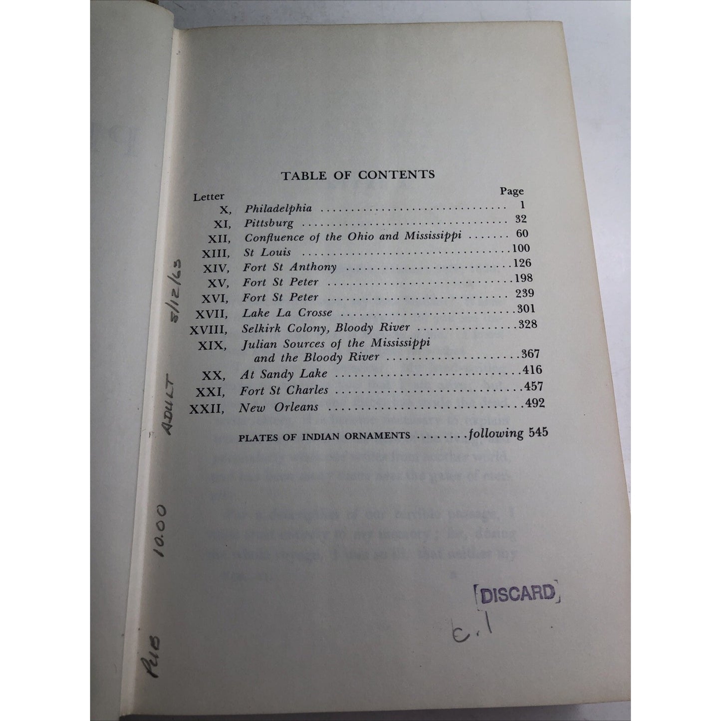 1962 A Pilgrimage In America By Beltrami HC DJ Ex Library