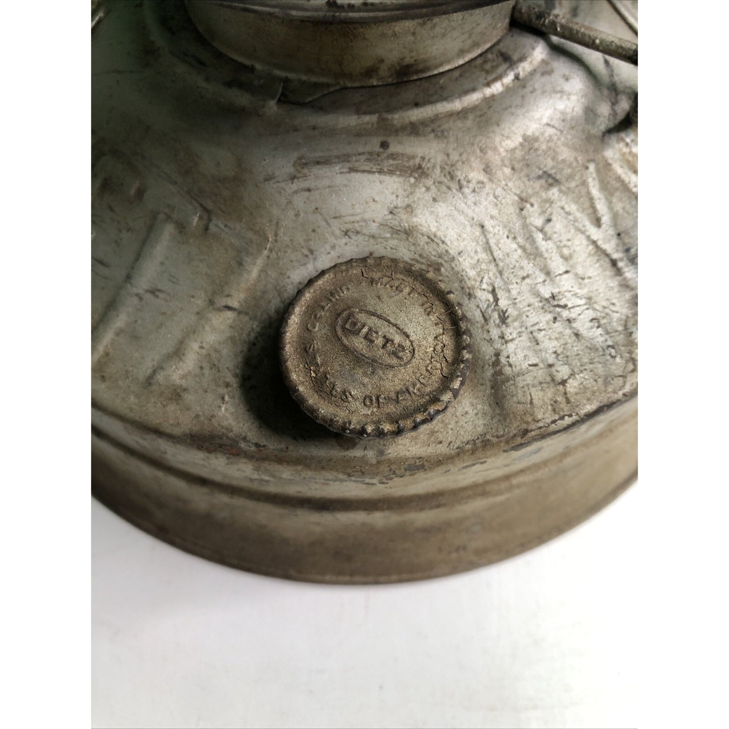 Antique Dietz D-Lite No. 2 Railroad Lantern Train Lamp Kerosene Oil Made In USA