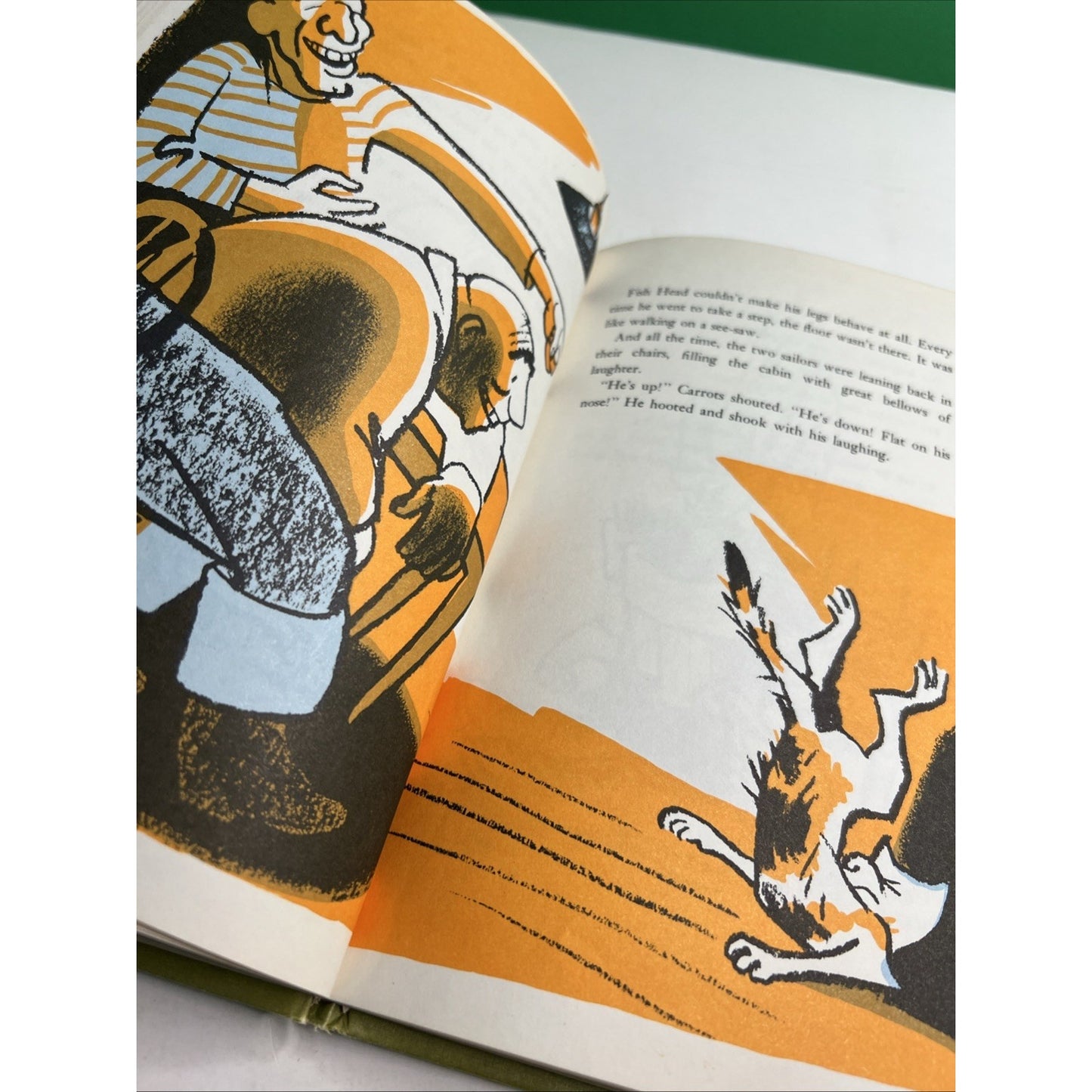 FISH HEAD BY JEAN FRITZ 1954/1972 2nd Edition HC Children’s Book Club