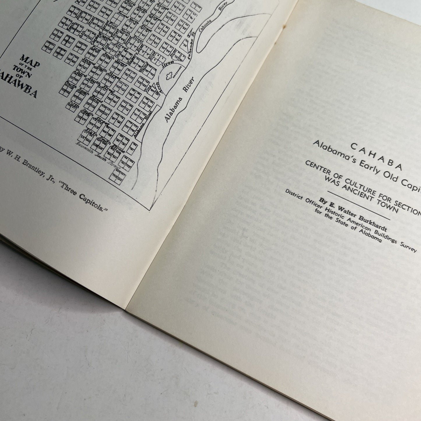 A Glance At Old Cahawba, Alabama’s Early Capital by Bert Neville Selma 1961 3rd