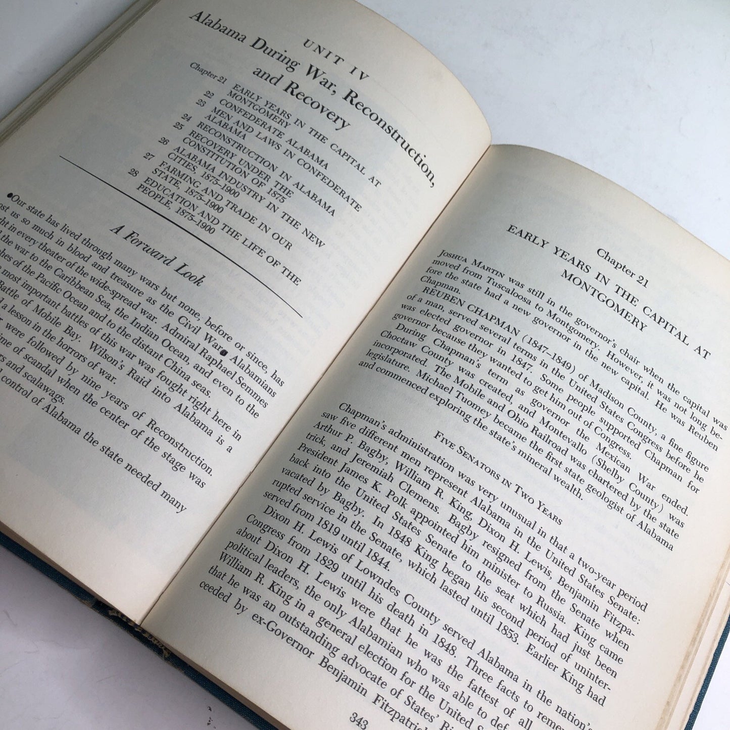 1970 Alabama History For Schools Charles Grayson Summersell History Textbook