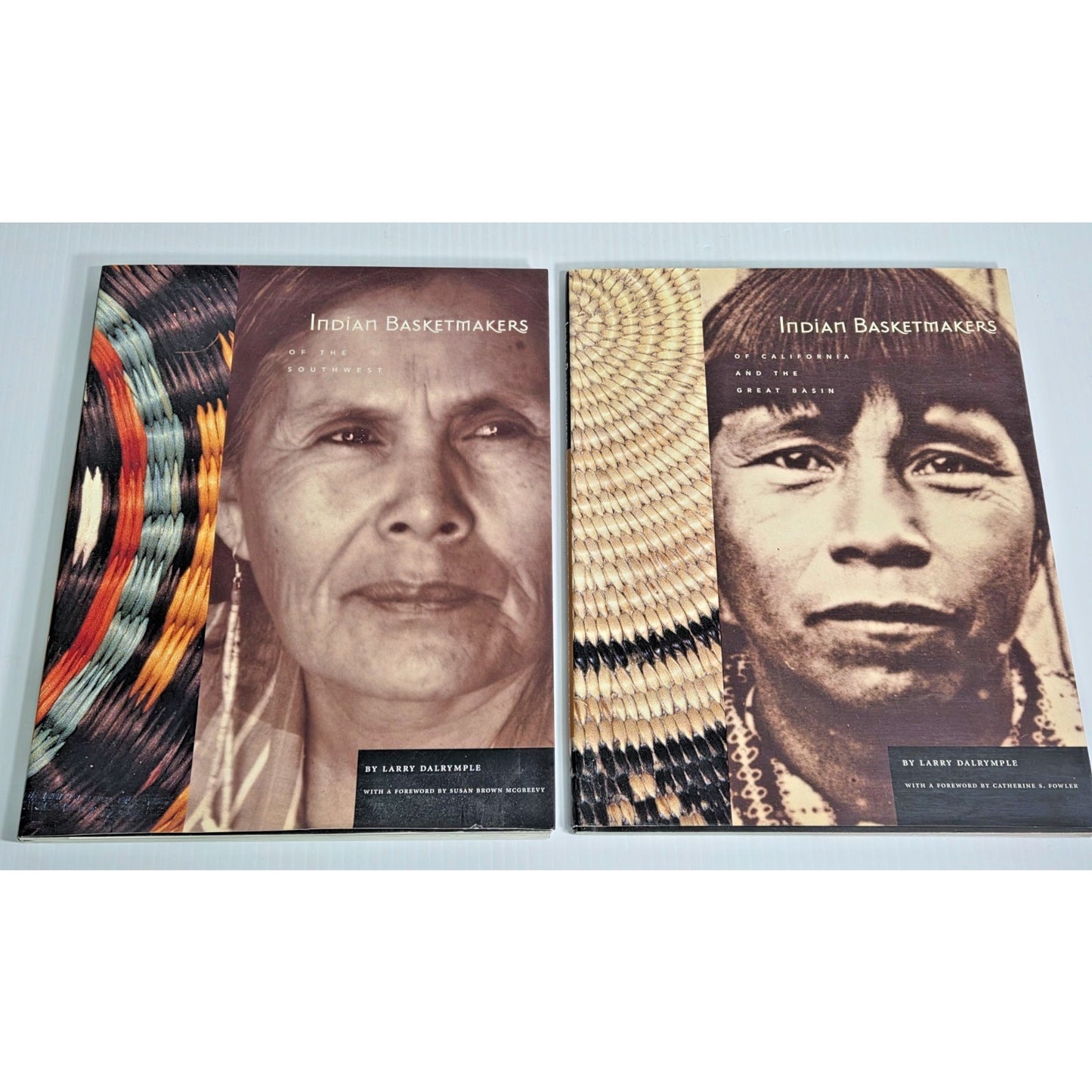 Indian Basketmakers 2-Book Set by Larry Dalrymple: Southwest & California GB