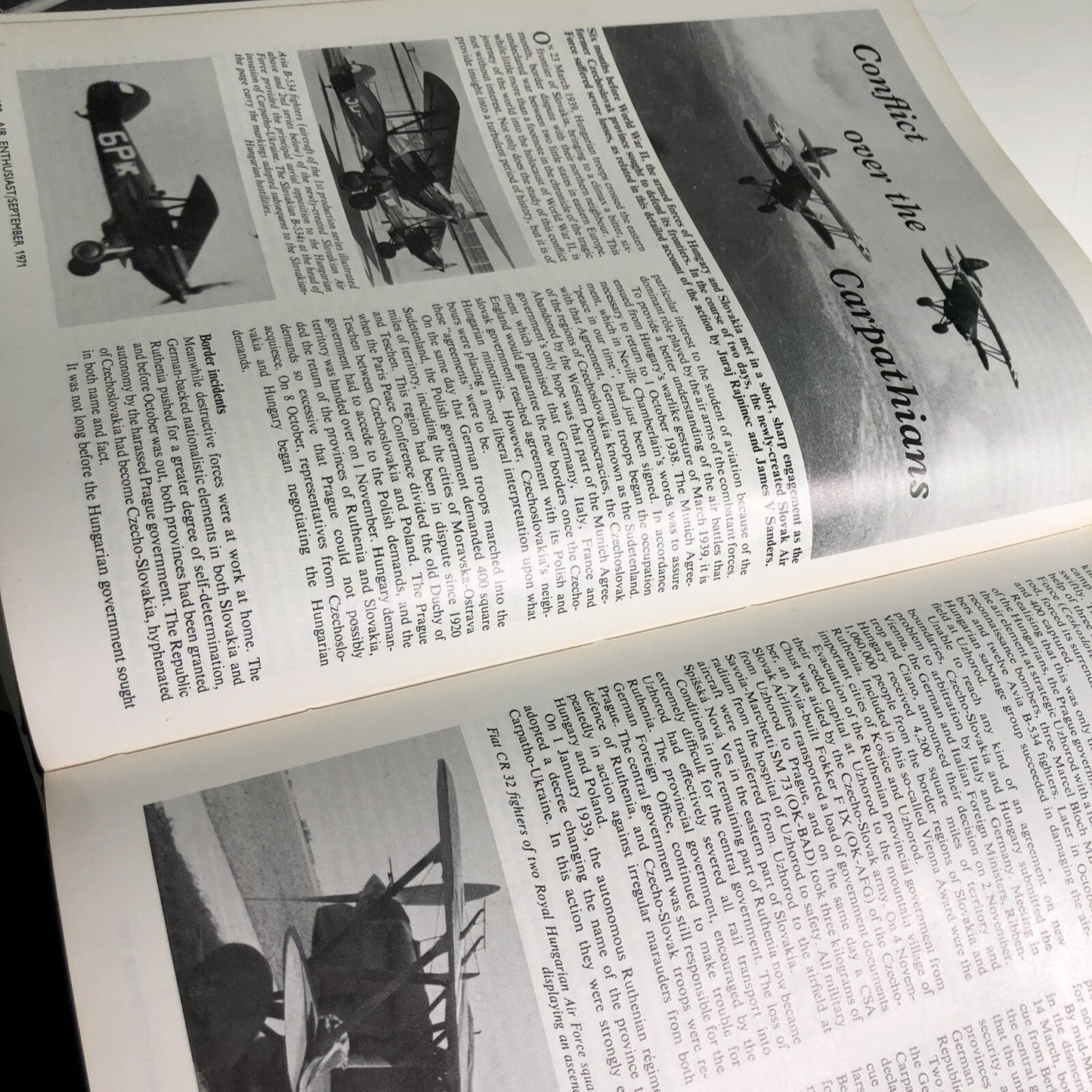 Air Enthusiast - Volume 1 (Hardcover , 1971) Doubleday