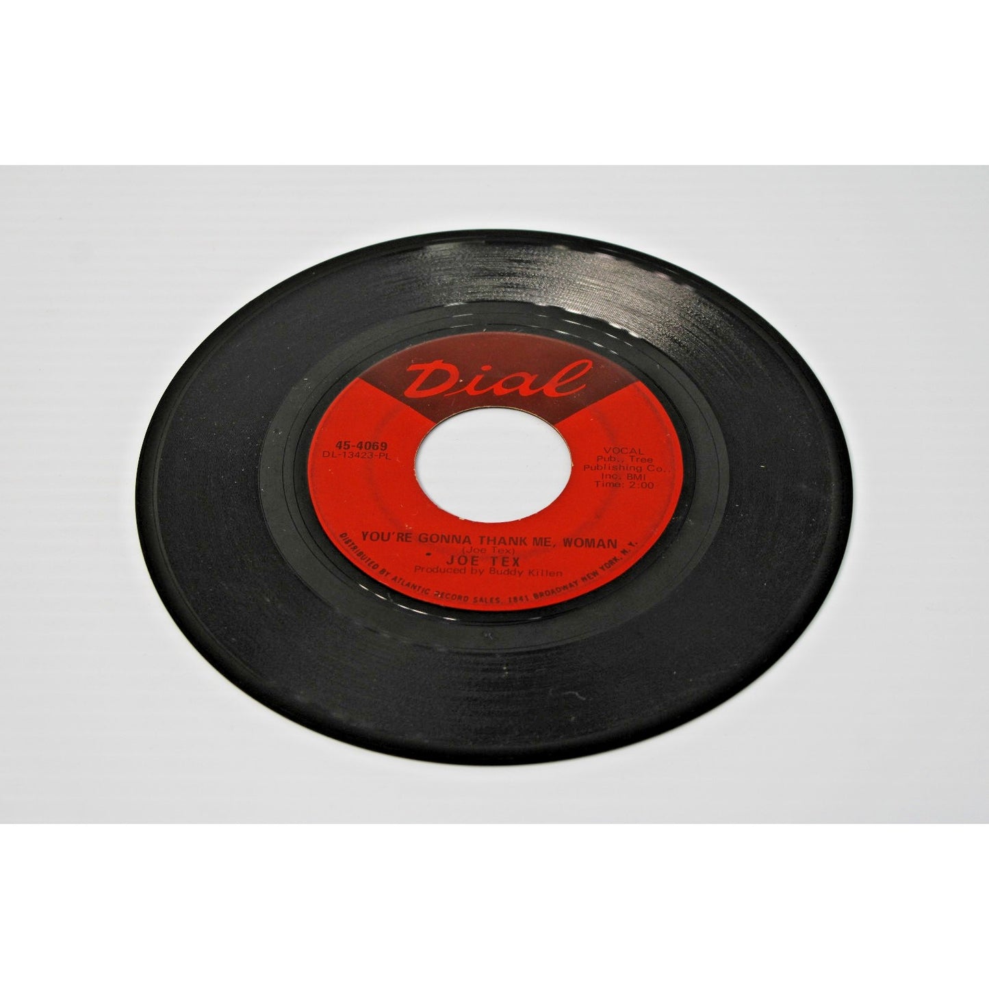 Joe Tex- Men Are Gettin' Scarce/ You're Gonna Thank Me, Woman- RARE Dial 7"- VG
