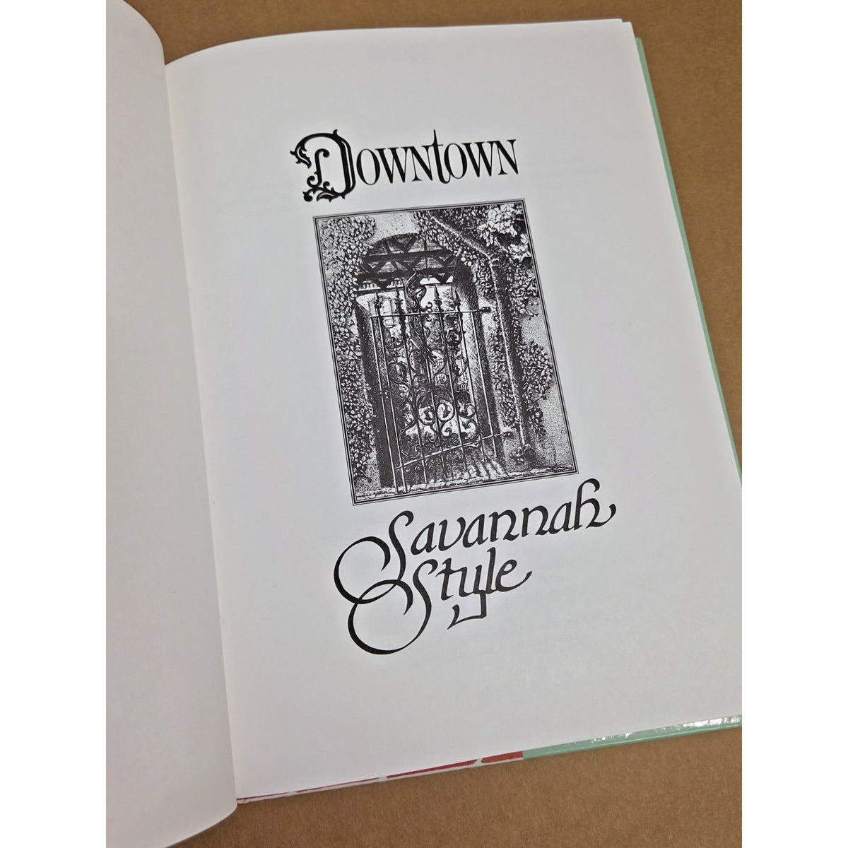 Downtown Savannah Style Cookbook - Junior League of Savannah (2000 Hardcover)