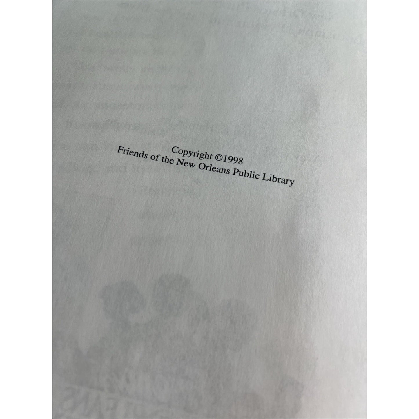 Genealogical Materials In The New Orleans Public Library By Colin B. Hamer 1998