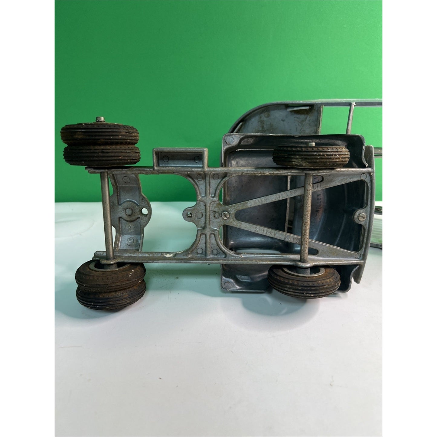 Vintage Smith Miller Silver Streak GMC Truck & Fruehauf Trailer SMITTY TOYS