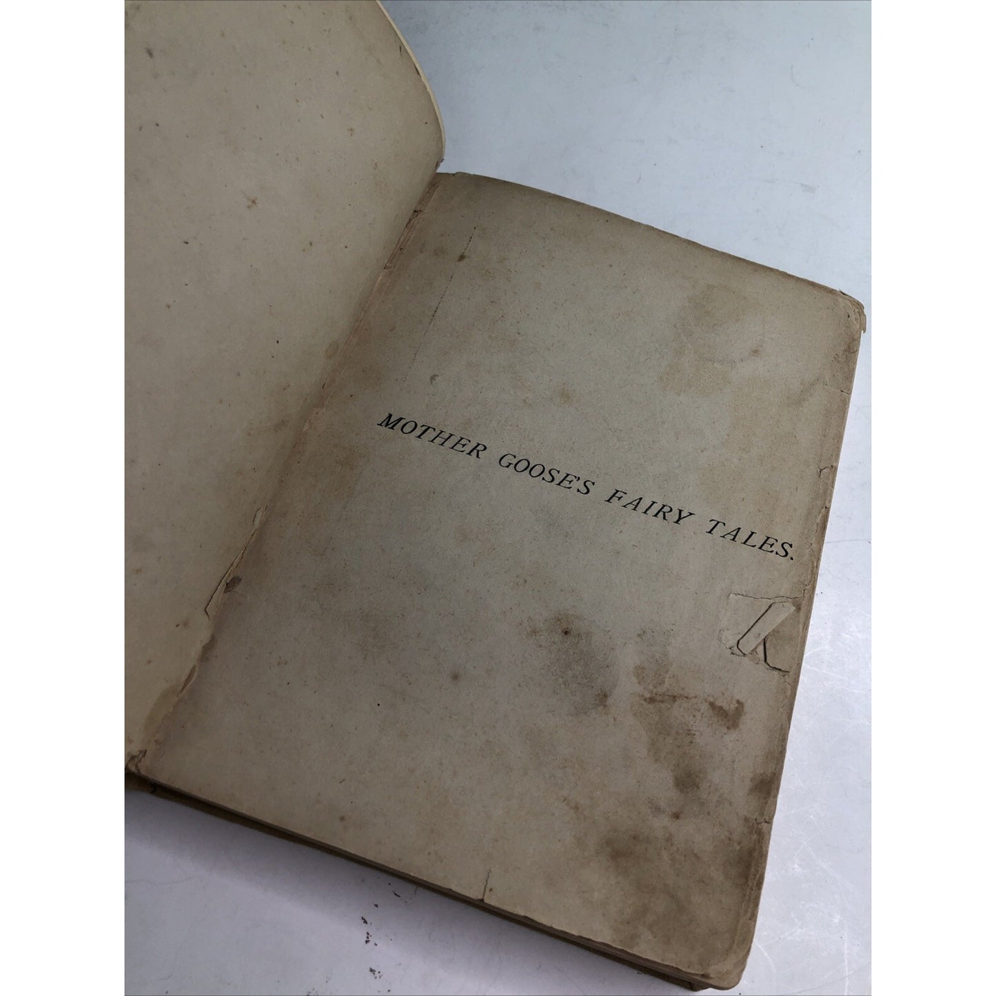 1878 Mother Goose’s Fairy Tales By Corbould Crowquill McConnell HC Illustrated