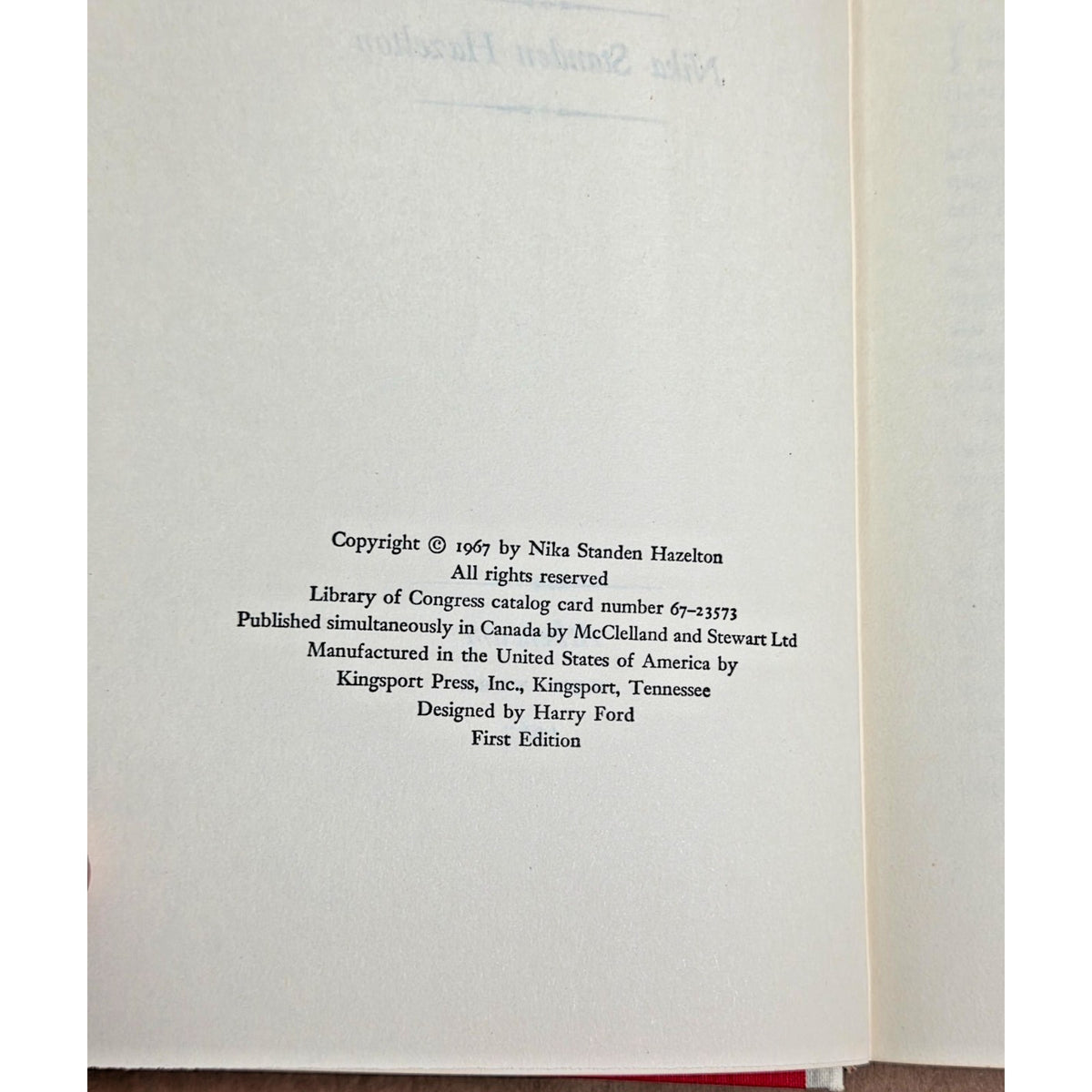 Vintage 1967 The Swiss Cookbook First Edition Nika Standen Hazelton Toblerone