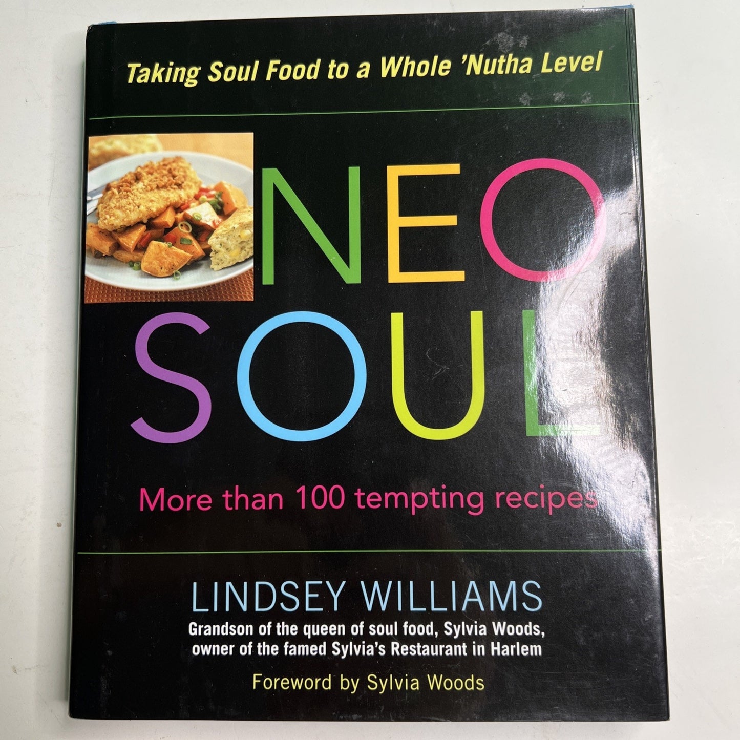 Cookbook Bundle Lot Neo Soul By Williams 2006 & Soul Food By White 1998 HC DJ