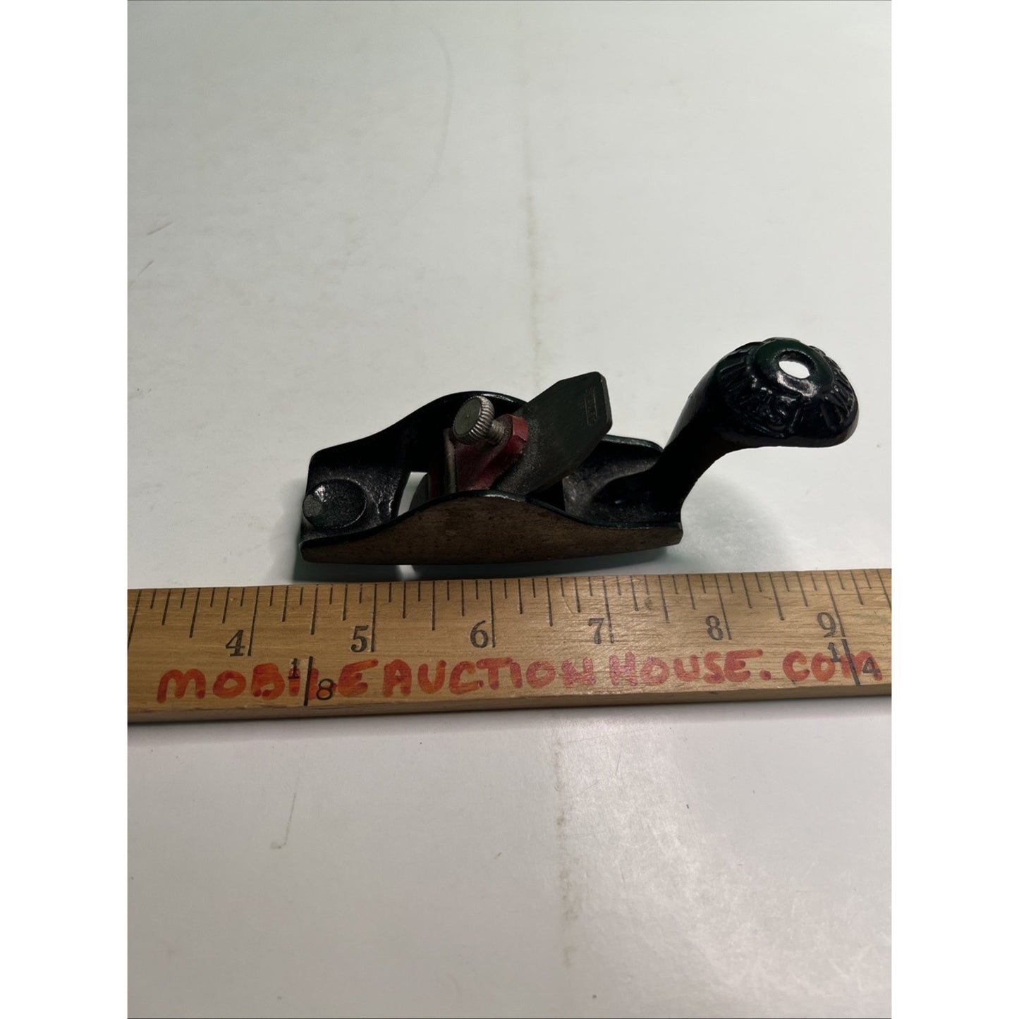 STANLEY 100 & 1/2 CURVED BOTTOM BLOCK PLANE Squirrel Tail EXCELNT USED CONDITION