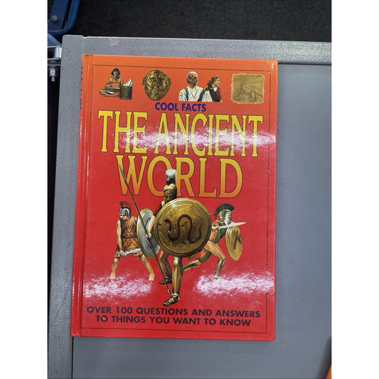 Cool Facts The Ancient World By Fiona Macdonald HC ILLUSTRATED DAVID MCALLISTER