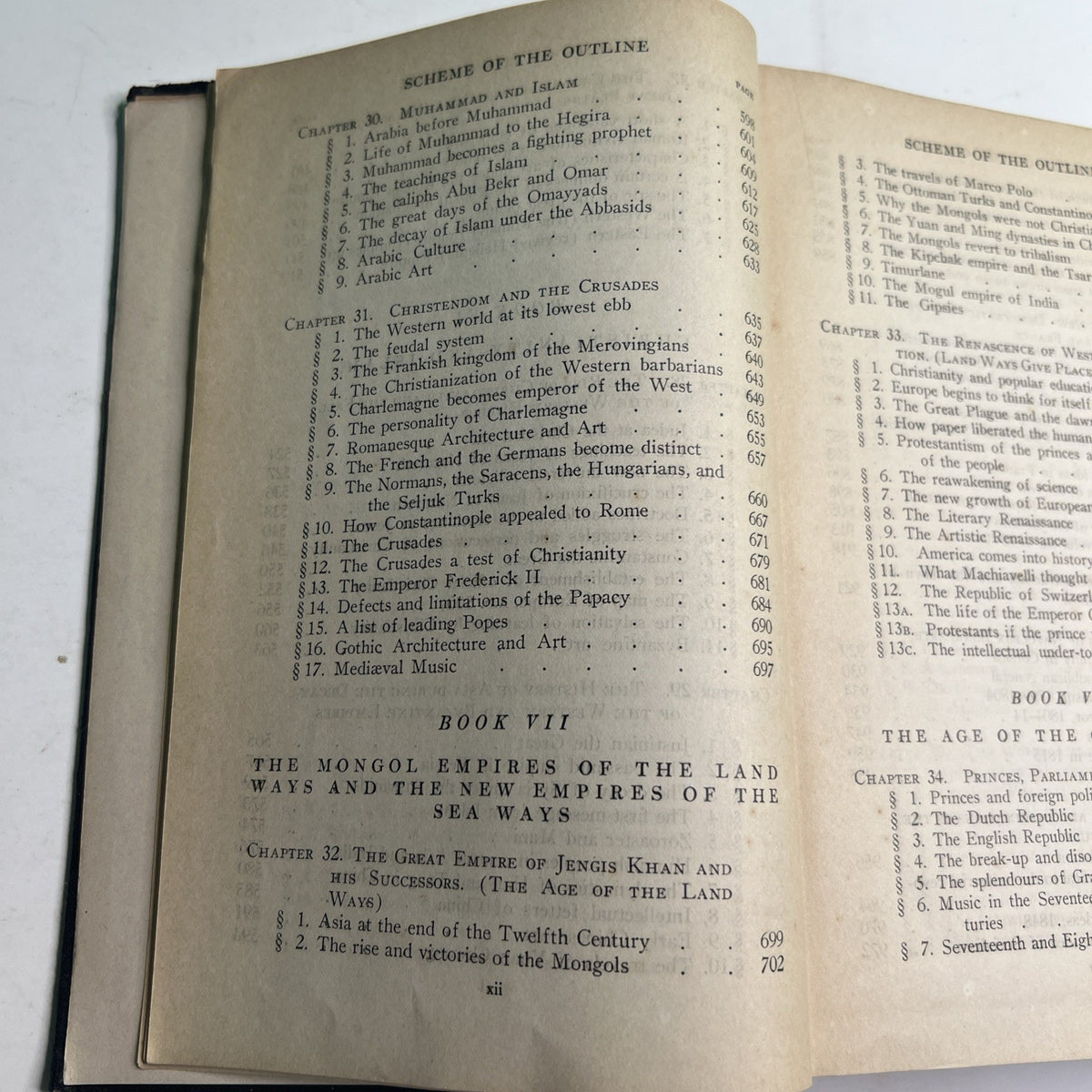 The Outline of History by H.G. Wells Edition 1931 HC Book New And Revised