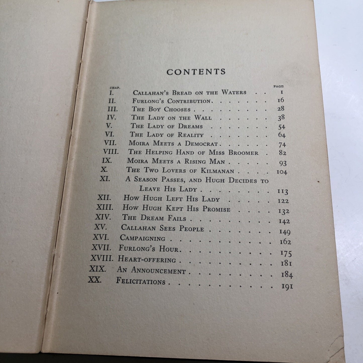 Land of the Living by MAUDE RADFORD WARREN FIRST EDITION 1908 HC Damage