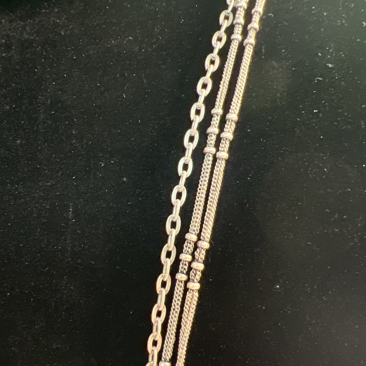 Coldwater Creek Circle Of Life Necklace Statement Piece Multi Strand & Pendant