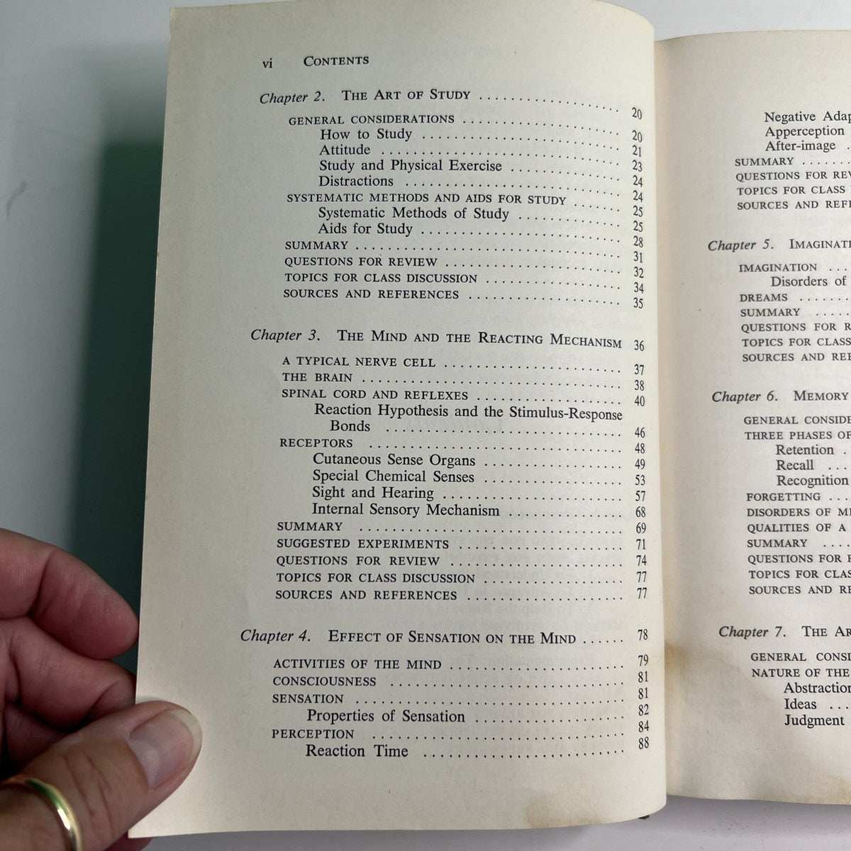 Psychology And The Nurse by Frank J. O’Hara 1954 HC 4th Edition Illustrated
