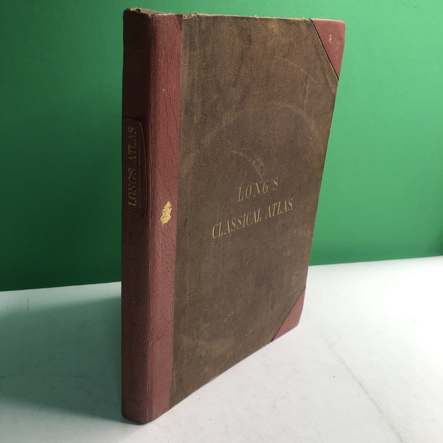 1866 Atlas of Classical Geography George Long William Hughes 26 Plates Index Map