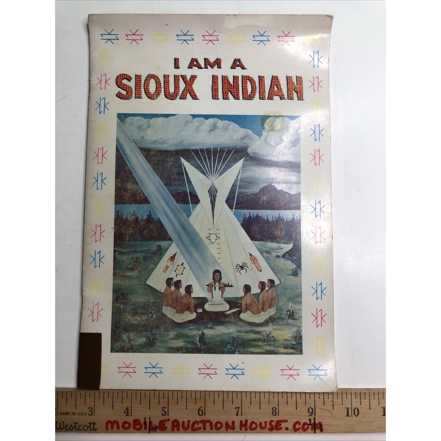 Wilbur Riegert I Am A Sioux Indian 1967 PB