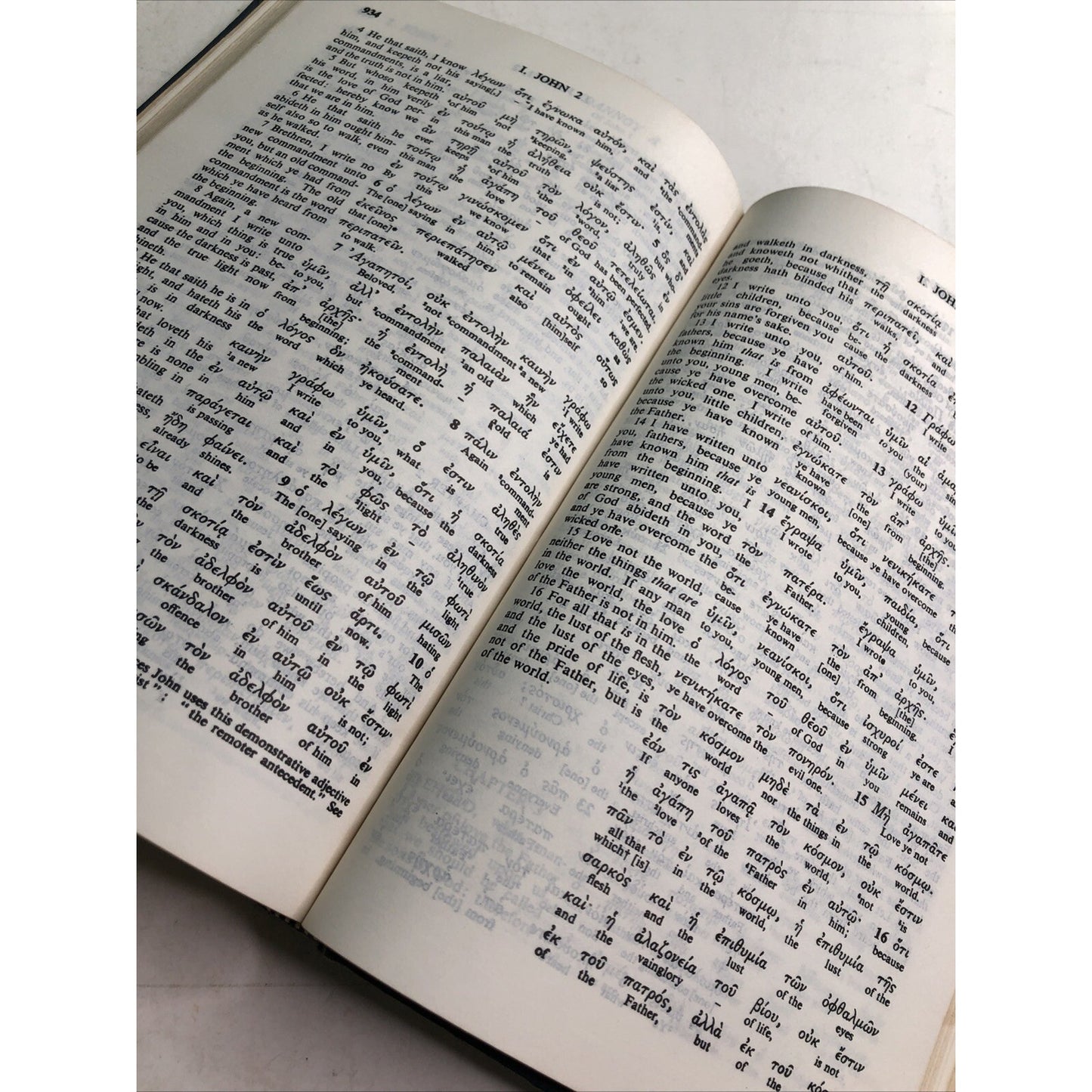 1975 Greek - English Interlinear New Testament Hardcover Black Letter Hardcover