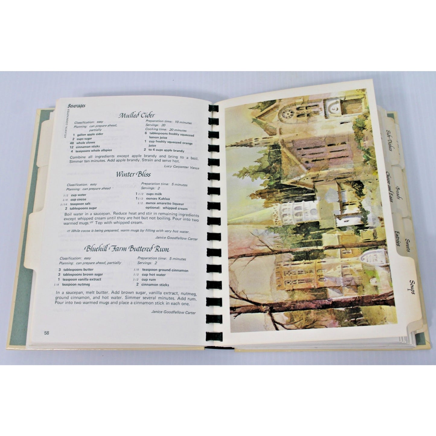 VTG Atlanta Cooknotes- Junior League of Atlanta, GA 80th Anniversary Cookbook