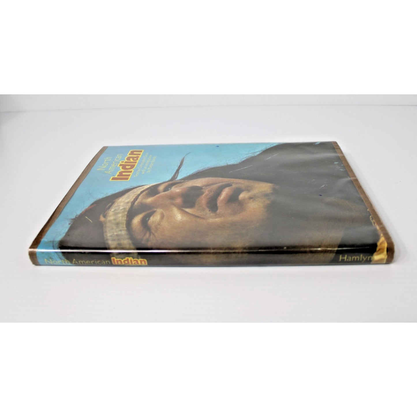 1972 North American Indian by Christopher Davis, Intro by Marlon Brando HC/DJ