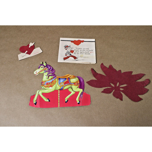 Vintage Valentine/ Paper/ Ephemera 1940s 1950s