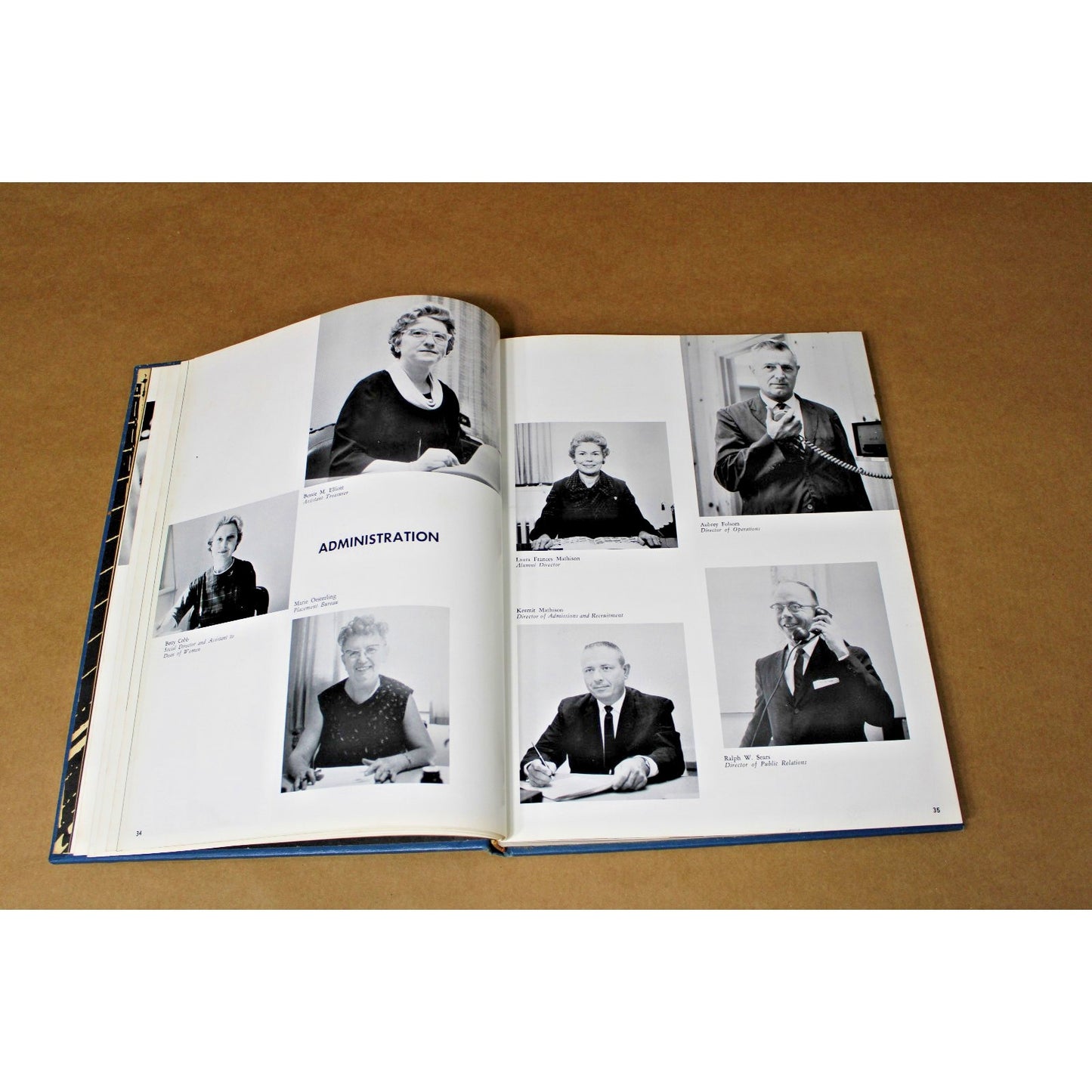 1965 Montage Alabama College Yearbook, now known as University Of Montevallo