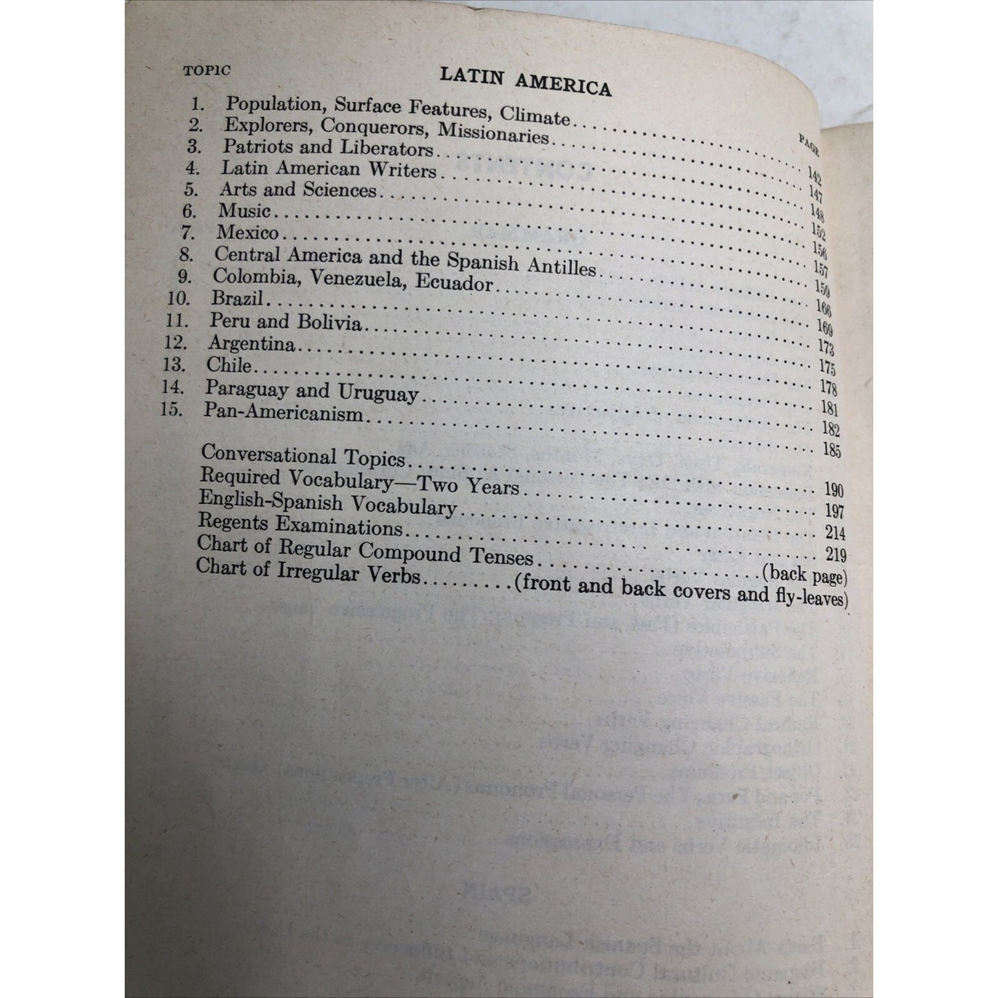 1949 Repasemos Spanish Two Years by Amateau & Cabat Textbook Republic Book Co.