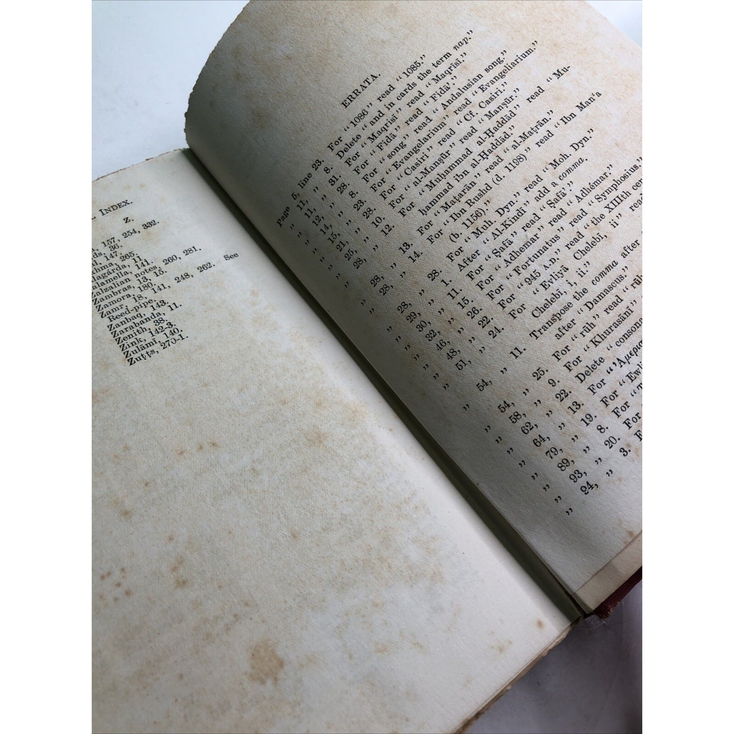 Historical Facts For The Arabian Musical Influence By Farmer Ex Library HC