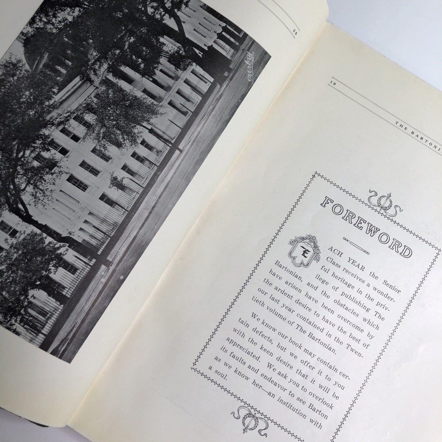 1925 BARTONIAN Yearbook Mobile High School Alabama Local History Barton Academy