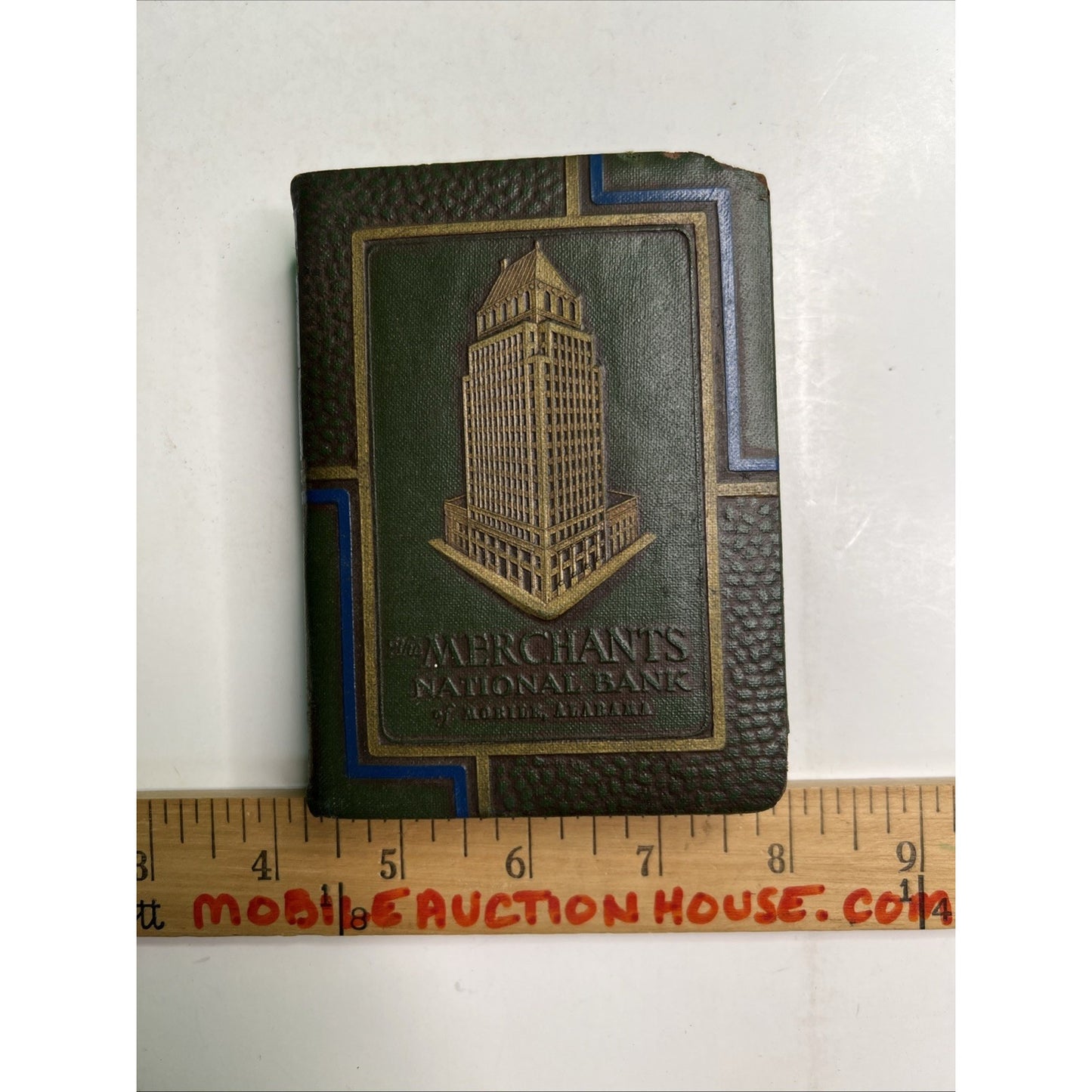 Merchants Bank Mobile Alabama Metal Still Bank Safe No Key Advertising AL