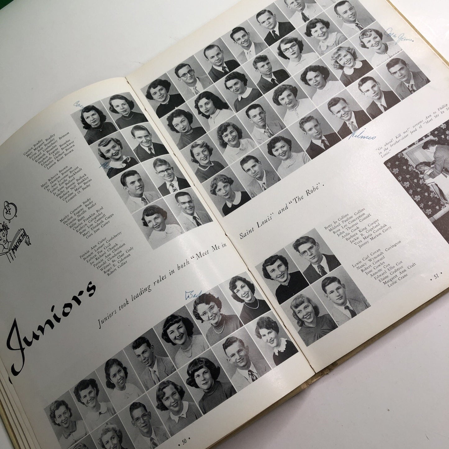 1954 Mohian Murphy High School Yearbook Mobile Alabama AL