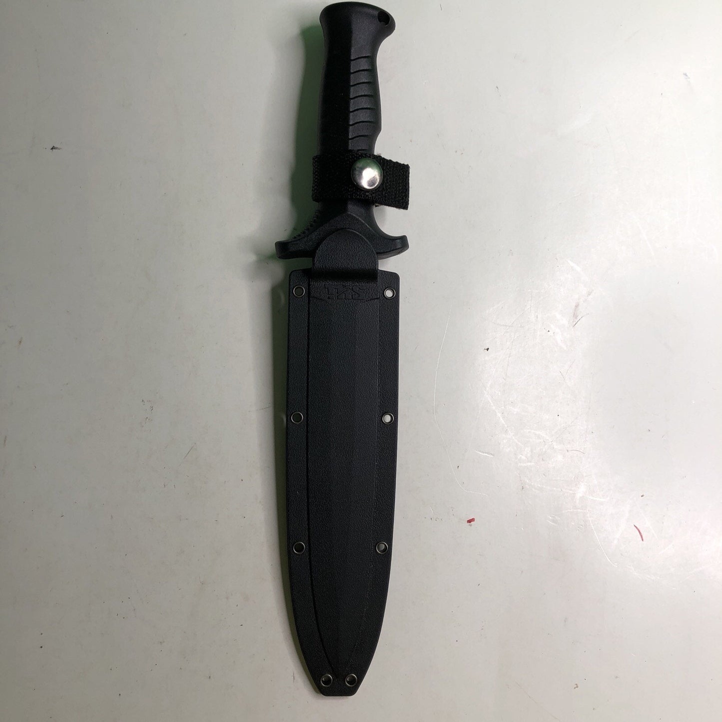 TRS Tactical Survival Knife The Titan 12” Survival Serrated Straight Edge