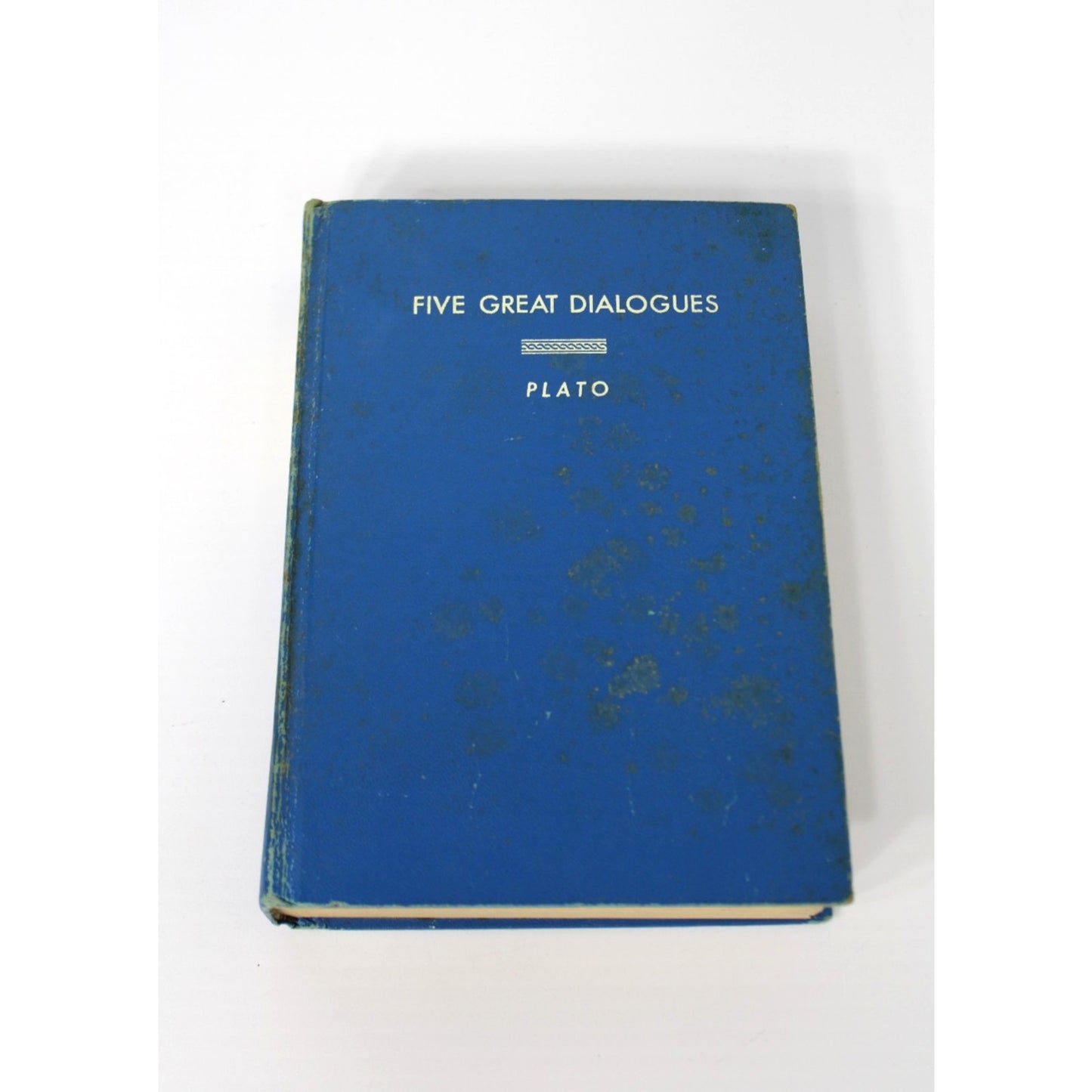 Five Great Dialogues by Plato, 1942 HC, Walter J. Black College Edition Classics