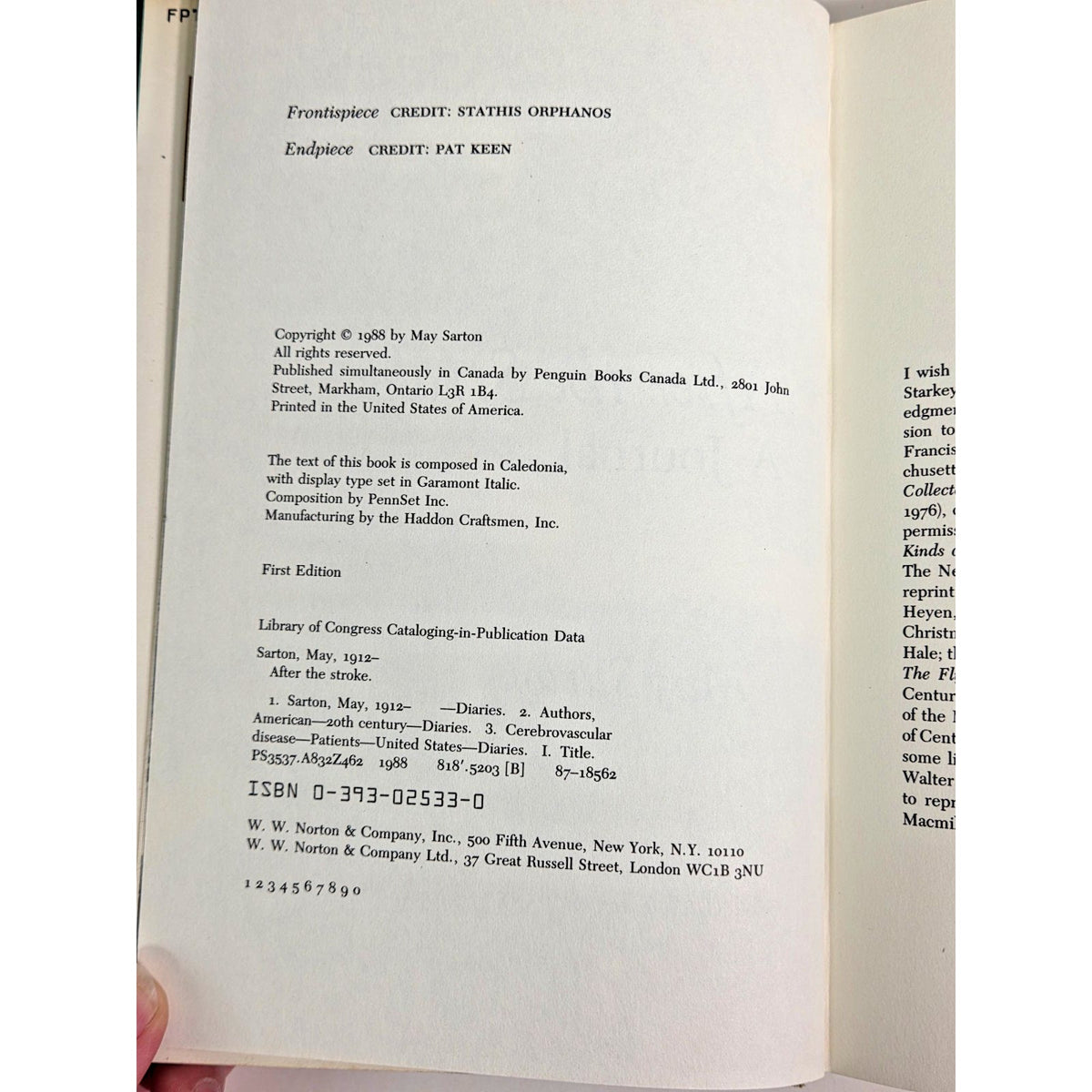 May Sarton Book Lot 4 Memoirs Journals 3 Stated First Editions Endgame Phoenix