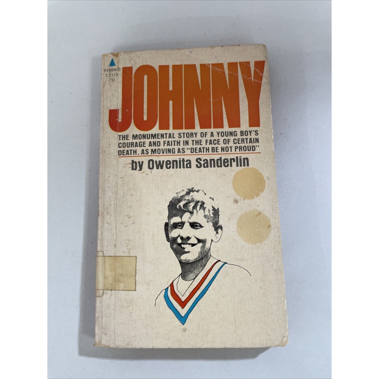 Johnny By Owenita Sanderlin (1968, Trade Paperback) - AUTHOR SIGNED COPY