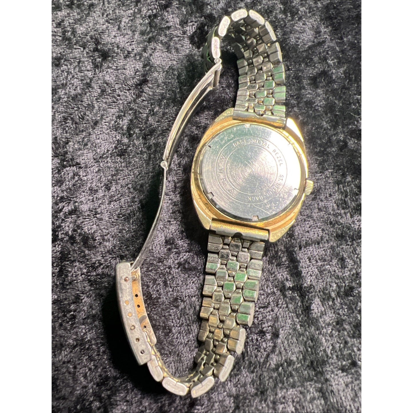 Vintage BENRUS MENS WATCH Date Manual Wind Works