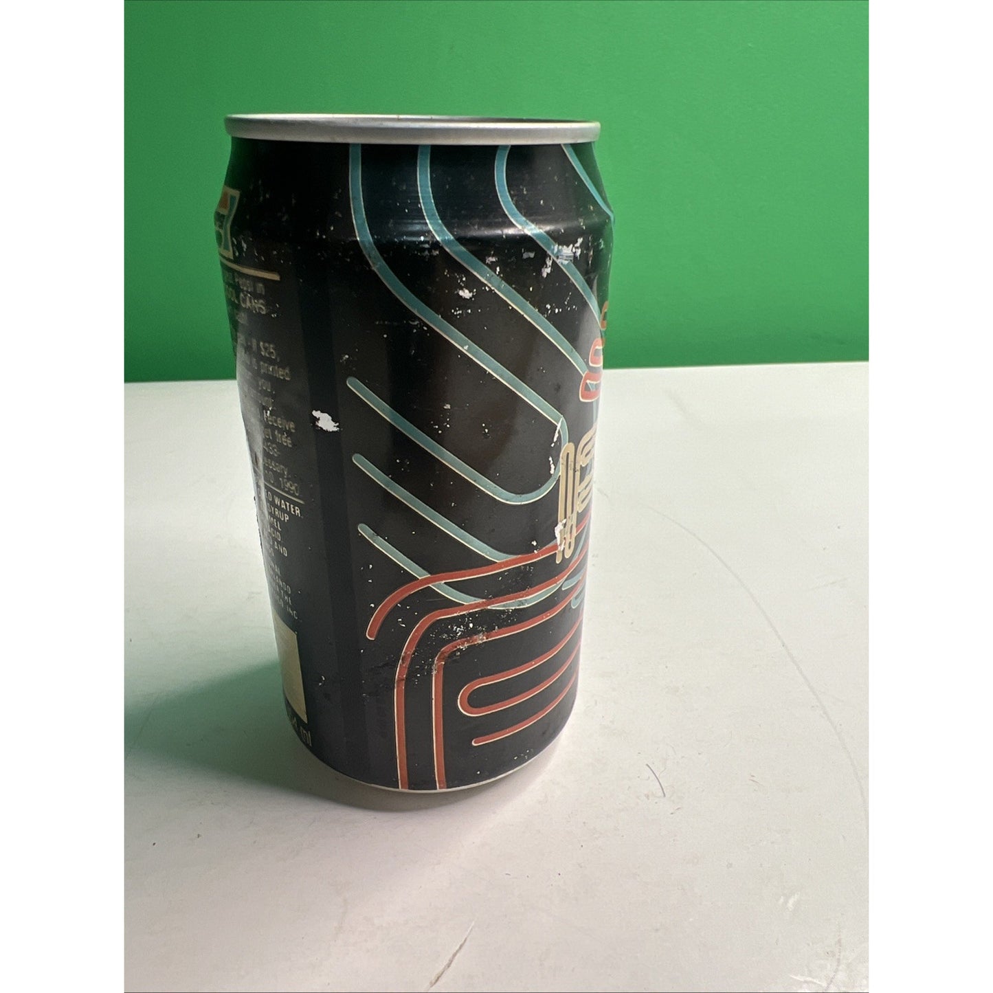 12 oz. PEPSI Cans COOL CANS Neon spells SEX Vintage 1990 Aluminum Empty