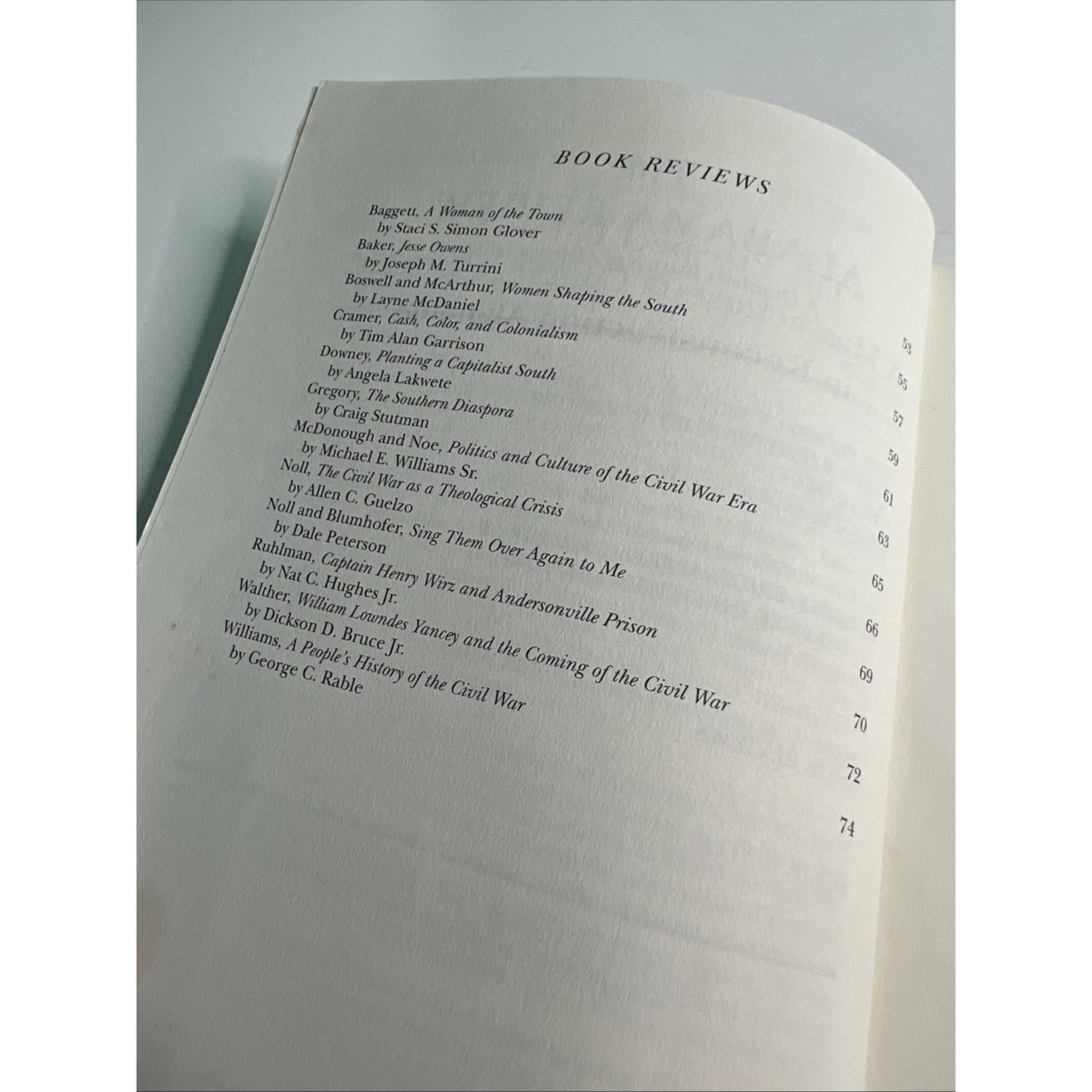 The Alabama Review A Quarterly Journal of Alabama History, January 2007