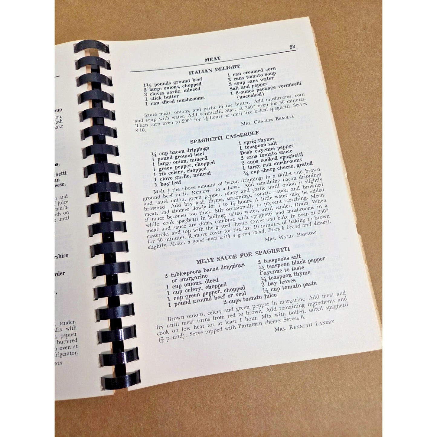 Vintage River Road Recipes I Cookbook - Junior League of Baton Rouge