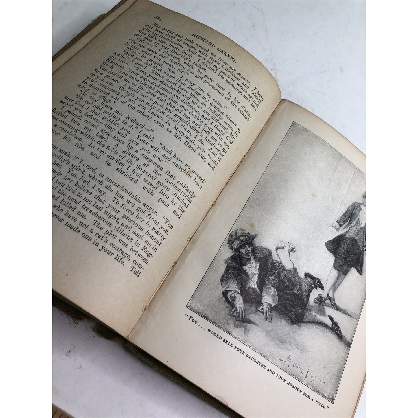 Vintage Richard Carvel by Winston Churchill 1914 1st Edition Hardcover