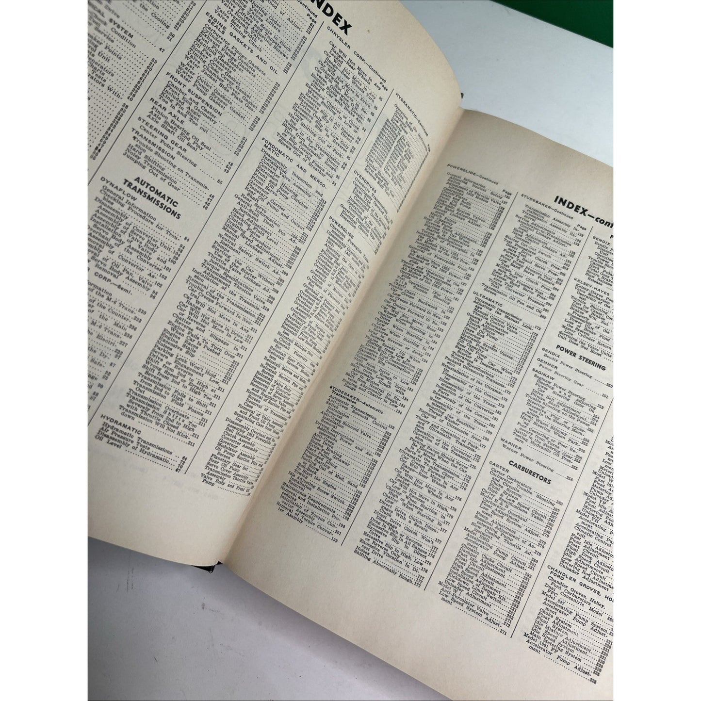Chilton's Collector's Edition Auto Repair Manual 1940-1953 Part No 5631 HC
